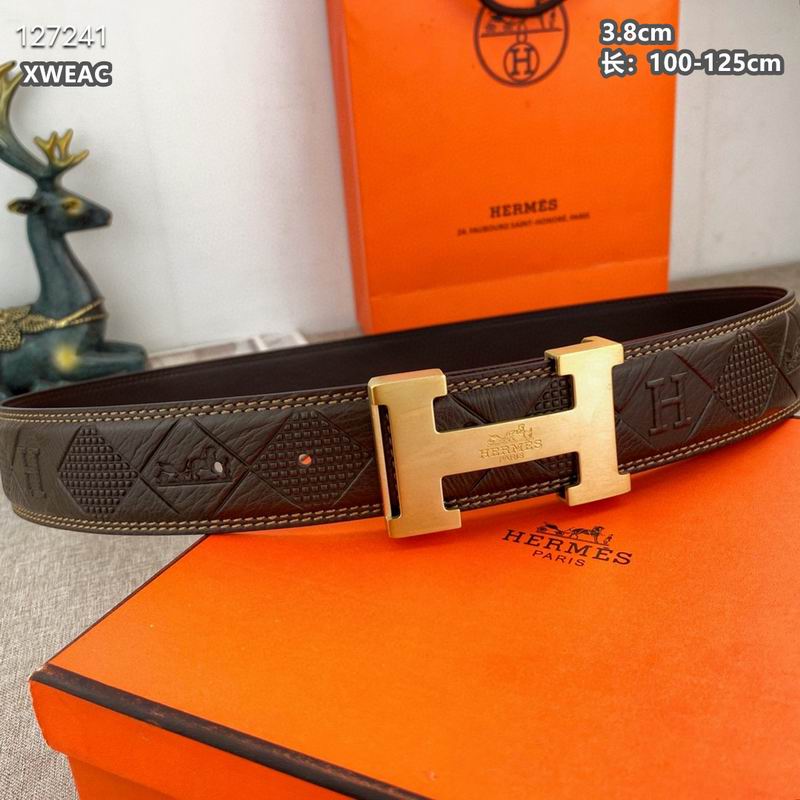 Hermes belt 38mmX100-125cm 8L49